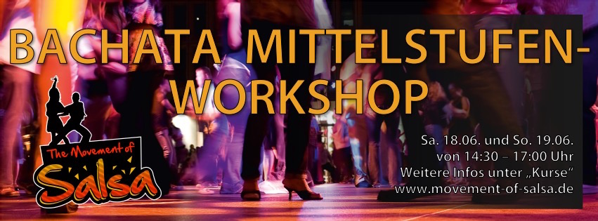 Bachata Mittelstufen Workshop in Darmstadt