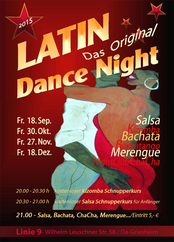 Latin Dance Night @ Linie Neun in Darmstadt