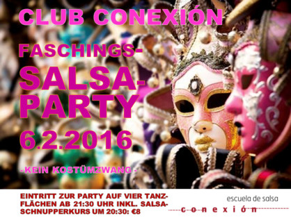 Club Conexión Salsafaschingsparty Salsaparty in Frankfurt am Main 