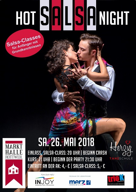 HOT SALSA NIGHT in der Markthalle Rottweil in Rottweil