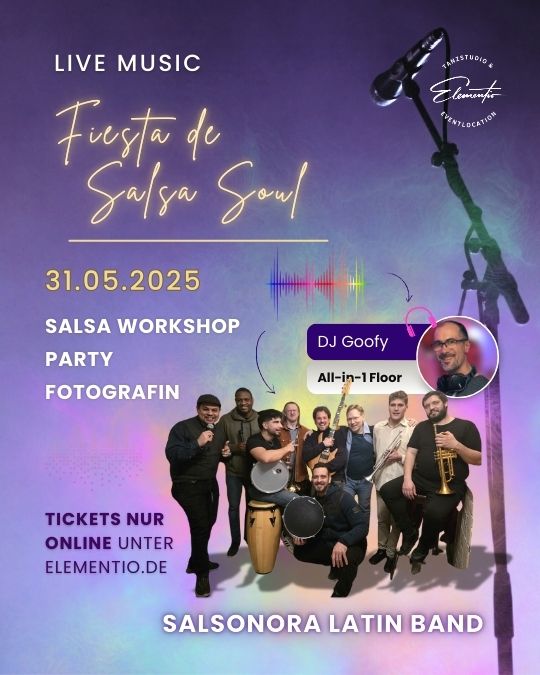 Salsa Konzert - Fiesta de Salsa Soul in Dresden