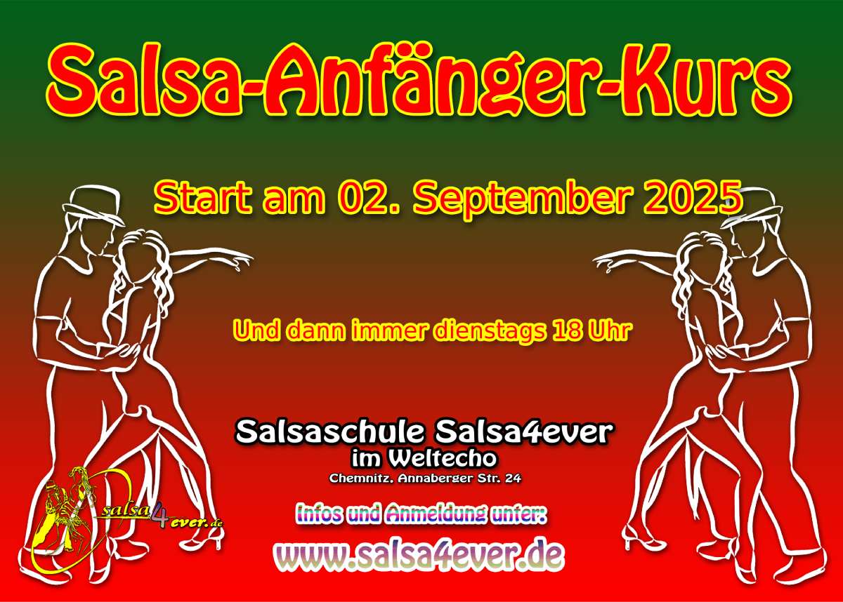Salsa Tanzkurs für Anfänger in Chemnitz